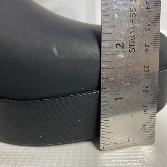 Jeffrey Campbell Women's Black Ankle Rainboots - Picture 10 of 10